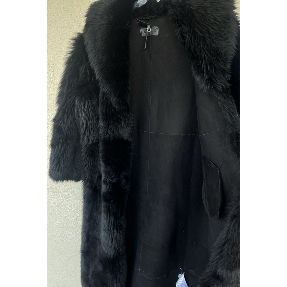 NWT $4495 Nili Lotan Damien Shearling Toscana Coat Size Large Oversized Luxury - Picture 12 of 16